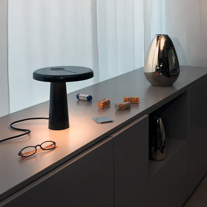 HoopLuxe - Moderne LED-bordlampe med stilfuldt rundt design