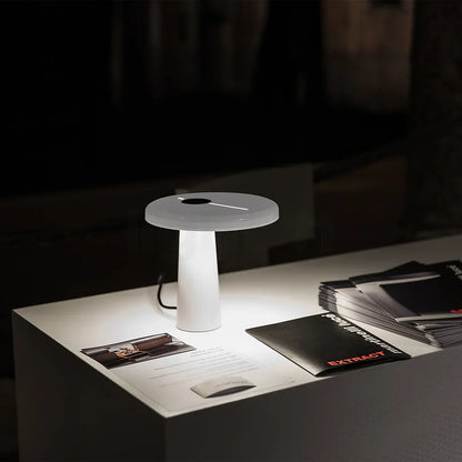 HoopLuxe - Moderne LED-bordlampe med stilfuldt rundt design