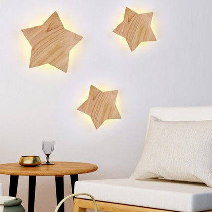 LignaStar - Wall Lamp Made of Solid Wood
