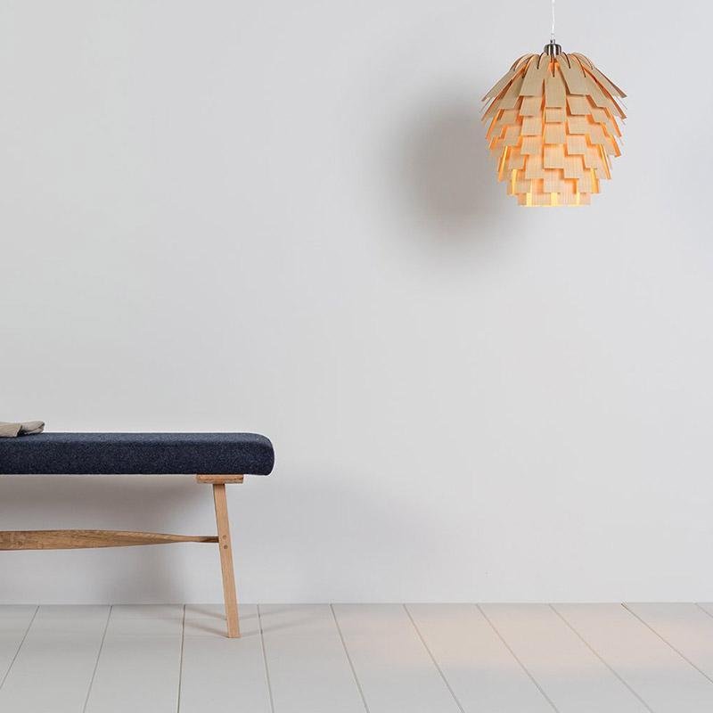 PineCharm | Natural Wooden Pendant Light