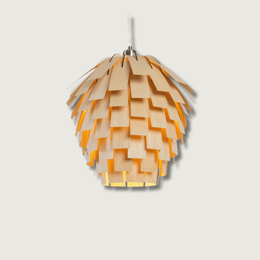 PineCharm | Natural Wooden Pendant Light