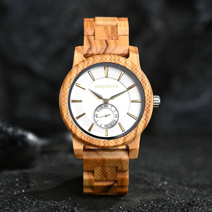 WoodlandChrono – Håndlavet træ forretningsur