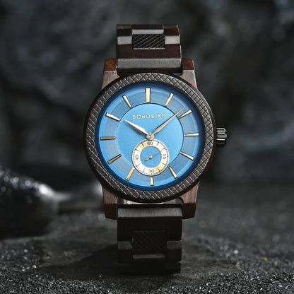 WoodlandChrono – Håndlavet træ forretningsur