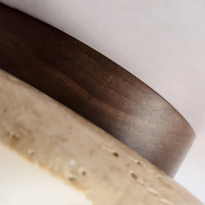 Travertine Glow - Elegant Ceiling Light for Staircase