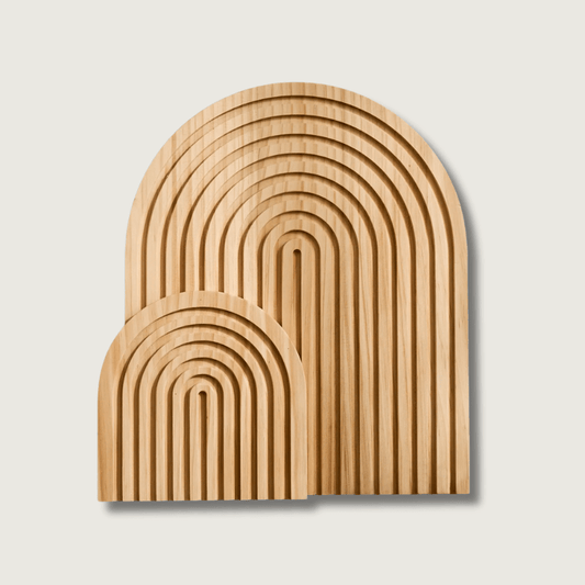 BohoArch - Décoration murale d'arcs en bois