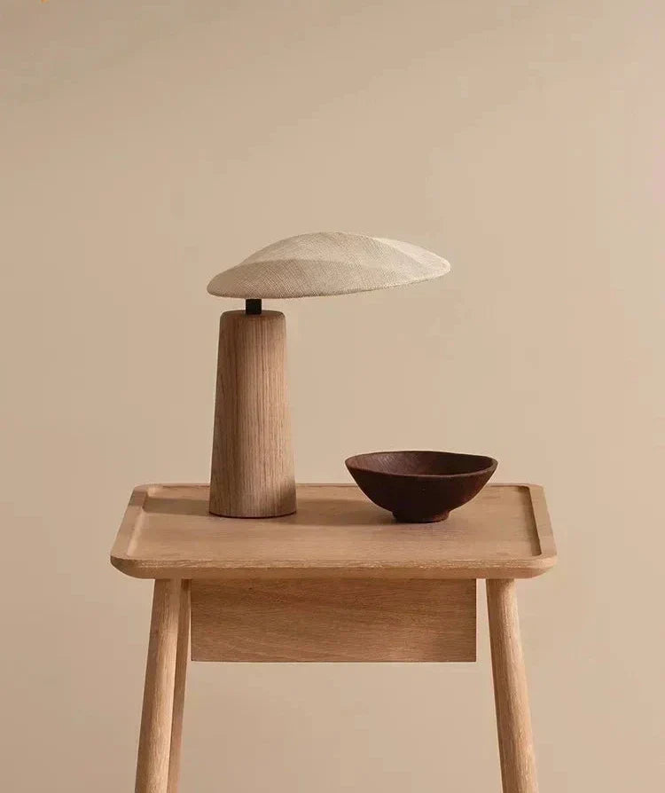 ZenGlow – Holz-Tischlampe LED