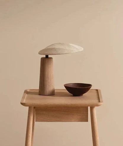 ZenGlow – Holz-Tischlampe LED