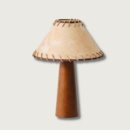 TranquilGlow - Lampe de table Wabi-Sabi