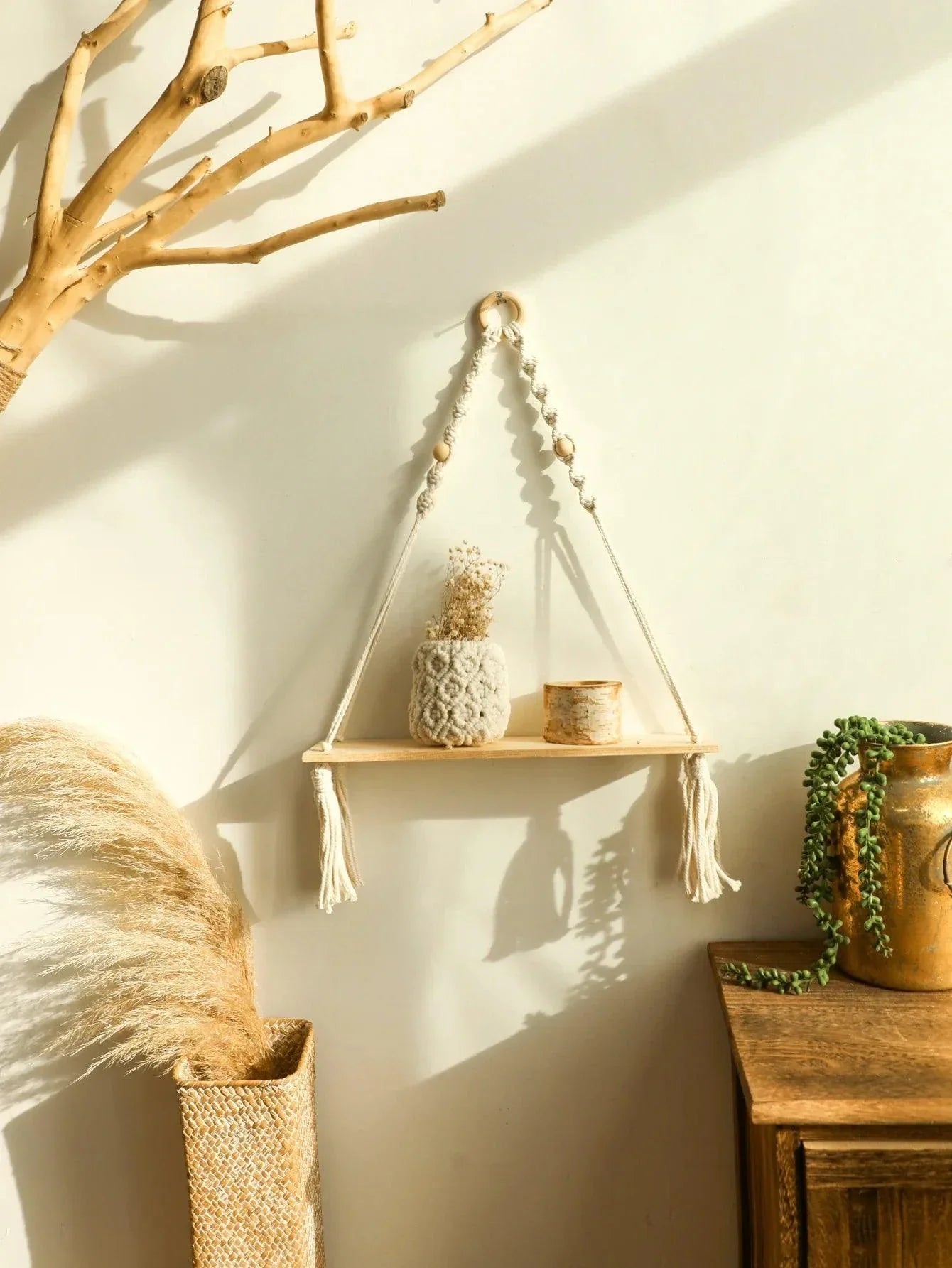 BohoPlank - Wooden Macramé Decor