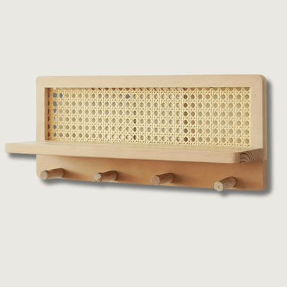 RetroShelf - Trevegghylle med kroker