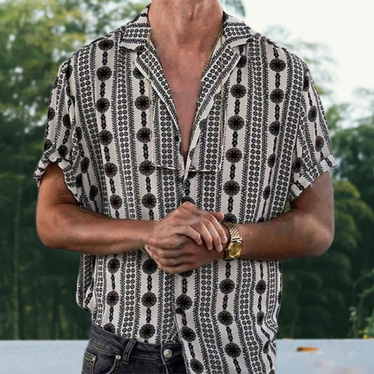 Chemise d'été rétro pour hommes - Bastian