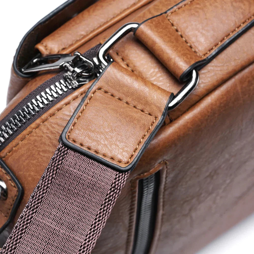 Sac bandoulière en cuir de luxe Wanlana