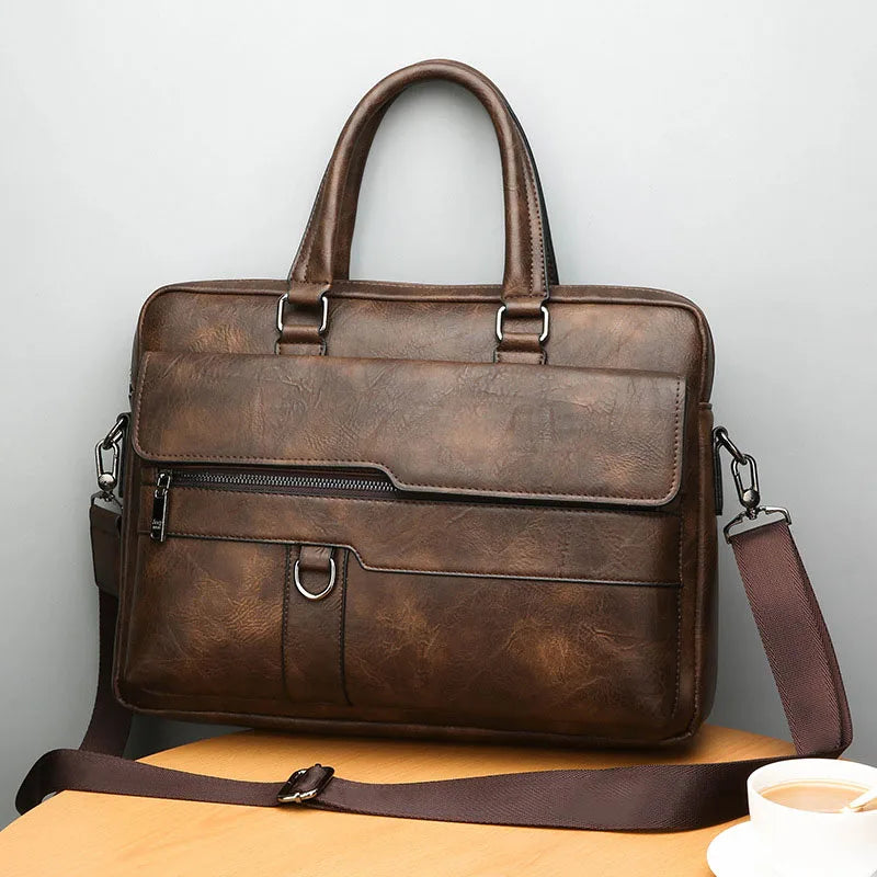 Benedicto – Sac à bandoulière en cuir élégant pour hommes