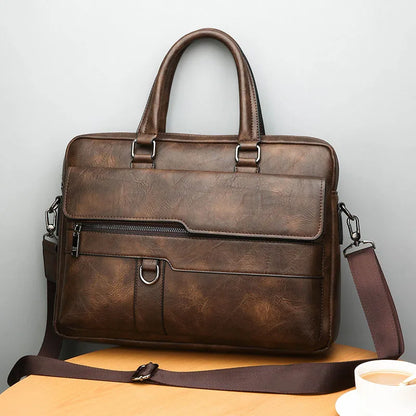 Benedicto – Sac à bandoulière en cuir élégant pour hommes
