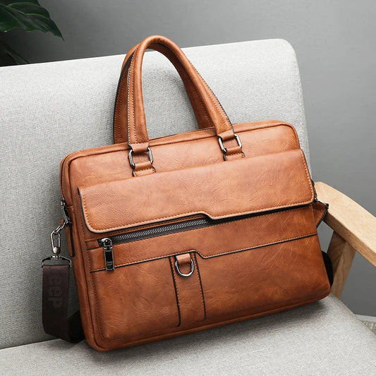 Benedicto – Sac à bandoulière en cuir élégant pour hommes