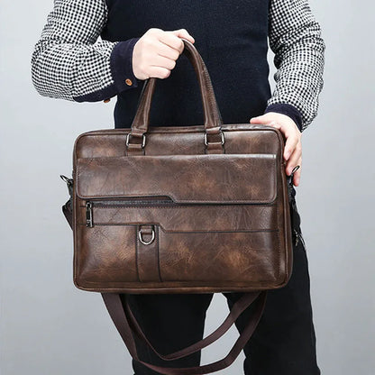 Benedicto – Sac à bandoulière en cuir élégant pour hommes