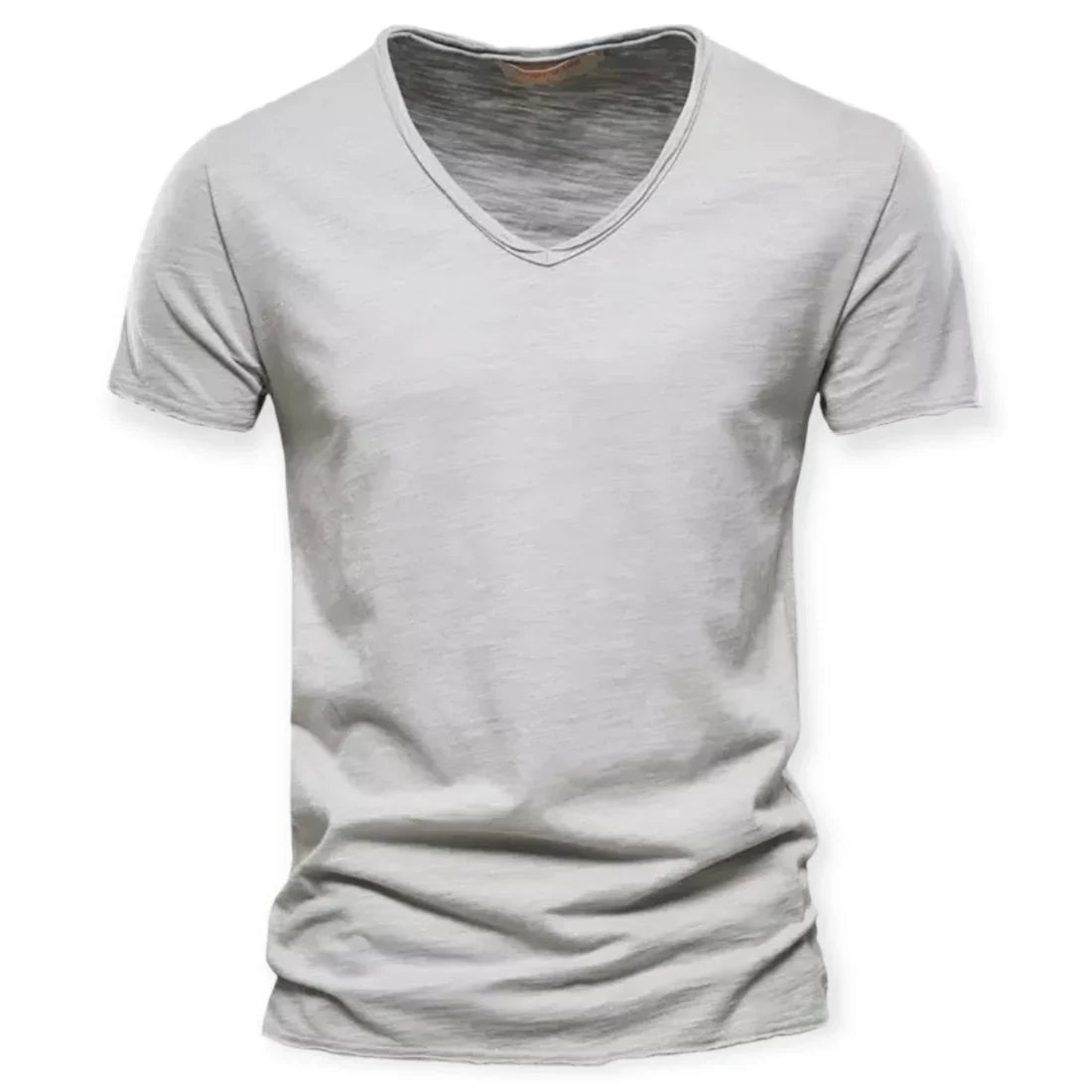 T-shirt à col en V pour hommes