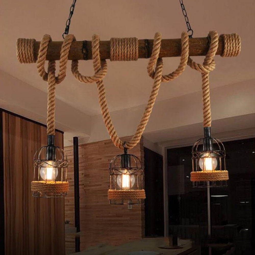 RetroLustre | Pendant Light with Wooden Details