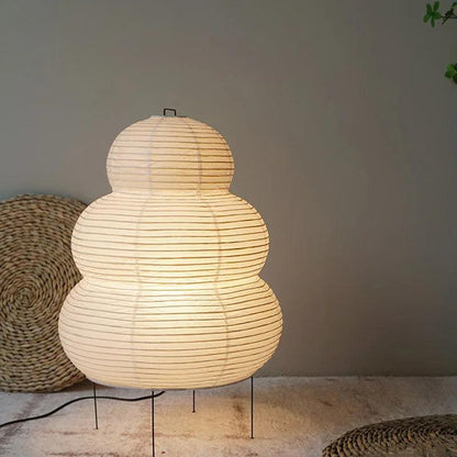 ZenAkari - Elegant Japandi Rispapirlampe