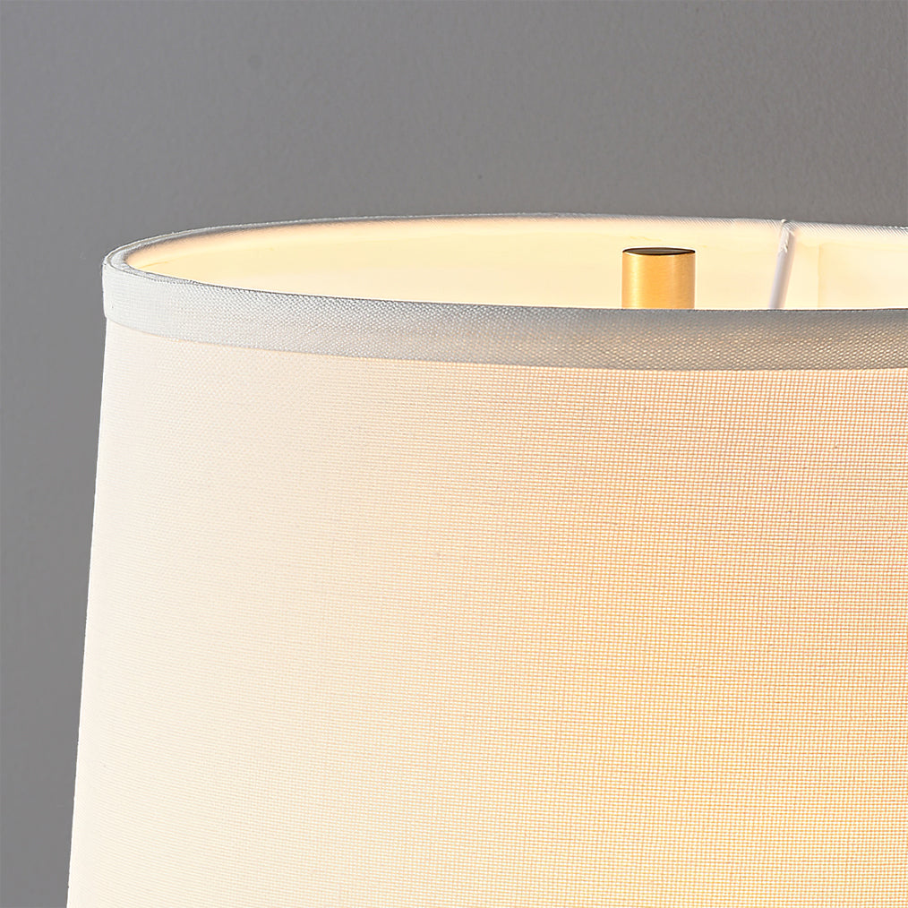 ClassicBrilliance – Marmor bordlampe med messingfinish