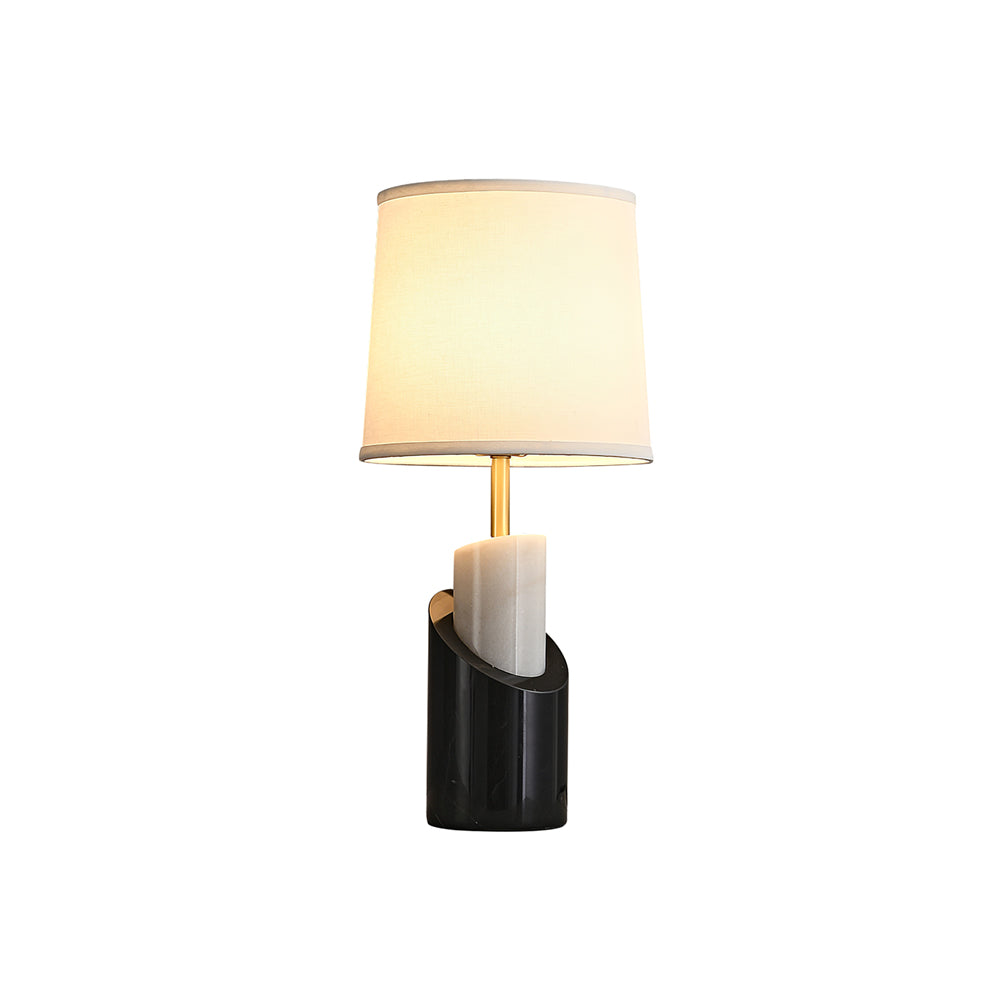 ClassicBrilliance – Marmor bordlampe med messingfinish