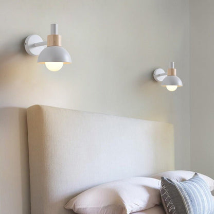 WoodenAura - Lampe murale en bois Julie