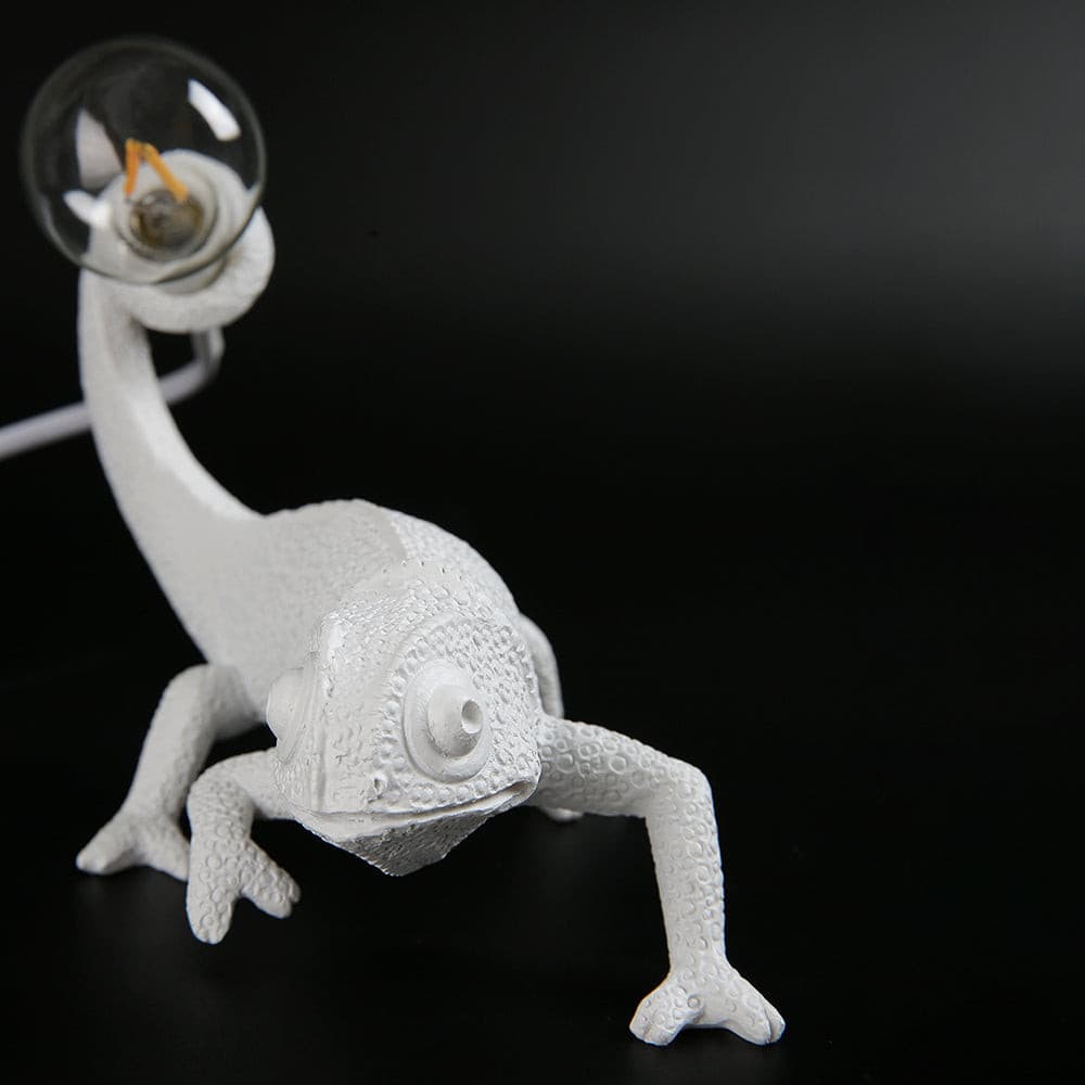 CamouLuxe - Harpiks Bordlampe med Kameleon Stil