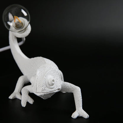 CamouLuxe - Harpiks Bordlampe med Kameleon Stil