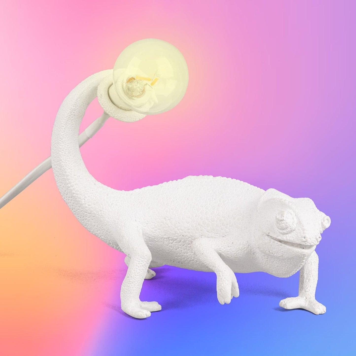 CamouLuxe - Harpiks Bordlampe med Kameleon Stil