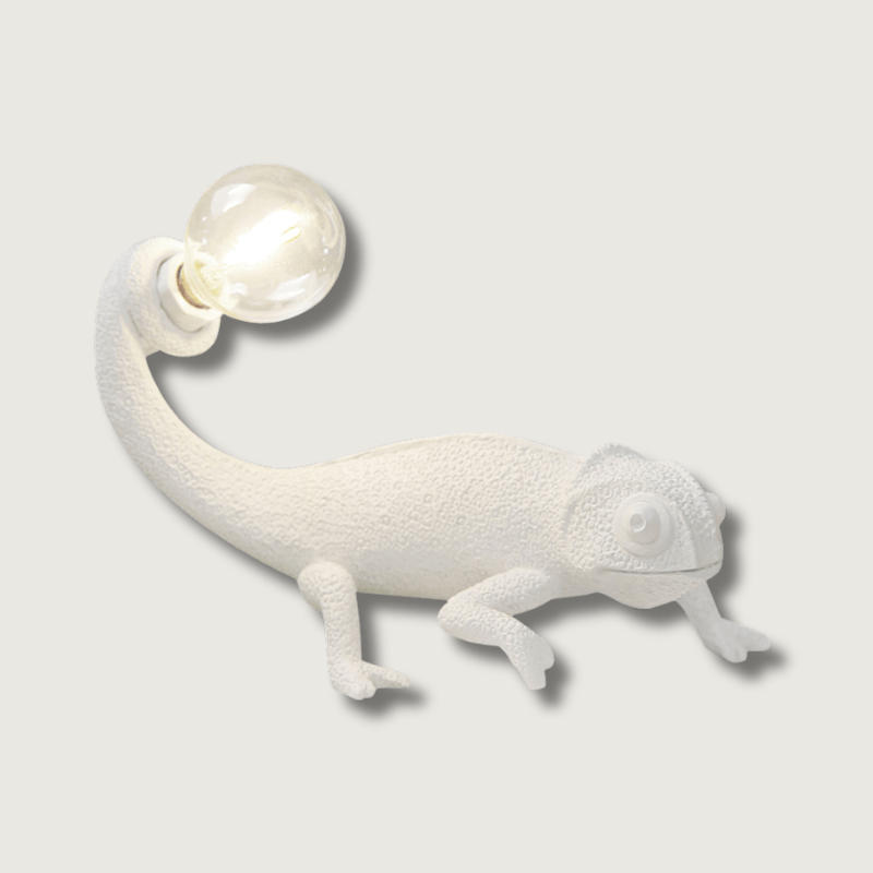 CamouLuxe - Harpiks Bordlampe med Kameleon Stil