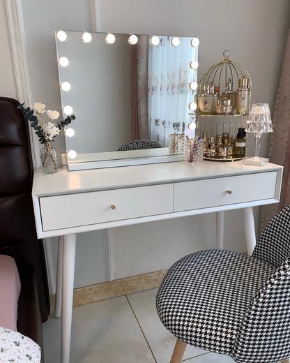 SparkLicht - Lampe de table moderne avec LED et effet glamour