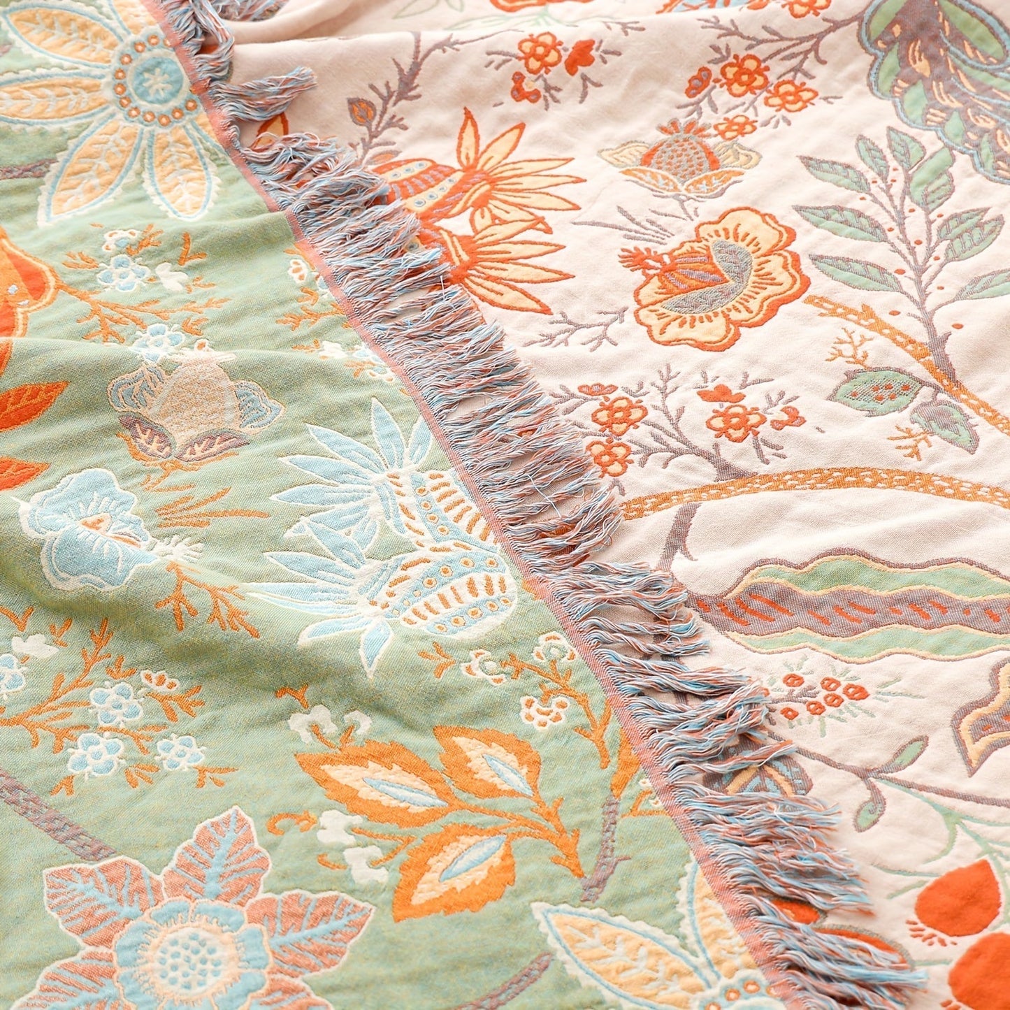 SoftWeave - Bohemian Quasten-Decke