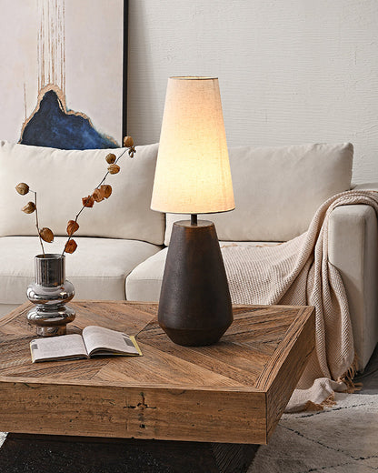 TaperedGlow - Lampe de table en céramique