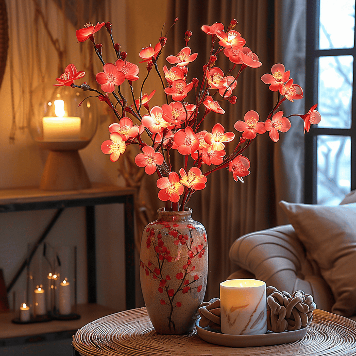 OliveLight - Fortryllende fe-lampe med olivengren