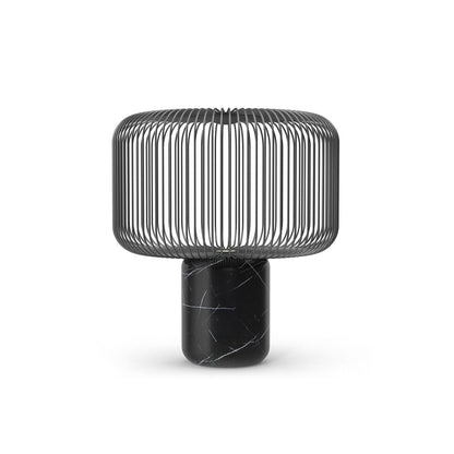 LuxeKeshi - Table Lamp with Modern Base and Subtle Lighting