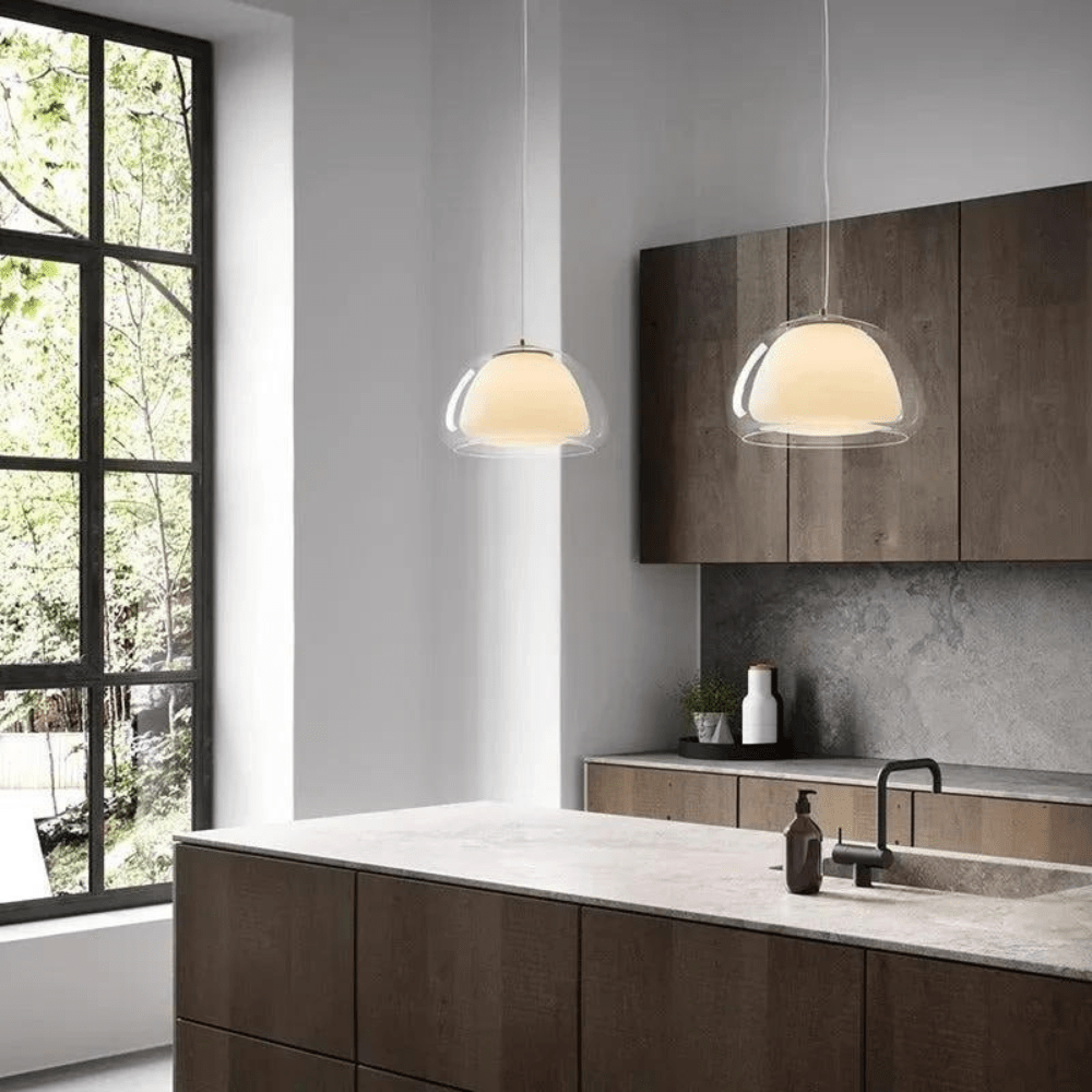 ShimmerDome | Elegant Glass Dome Lamp