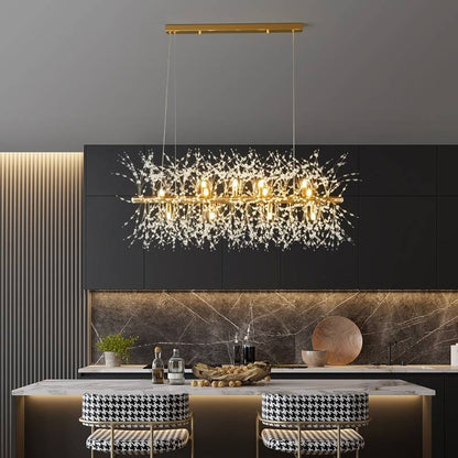 LuxeLumi - Moderne LED-Beleuchtung mit goldenen Akzenten