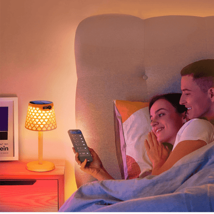 Soleil | Lampe de table flexible avec alimentation solaire et charge USB