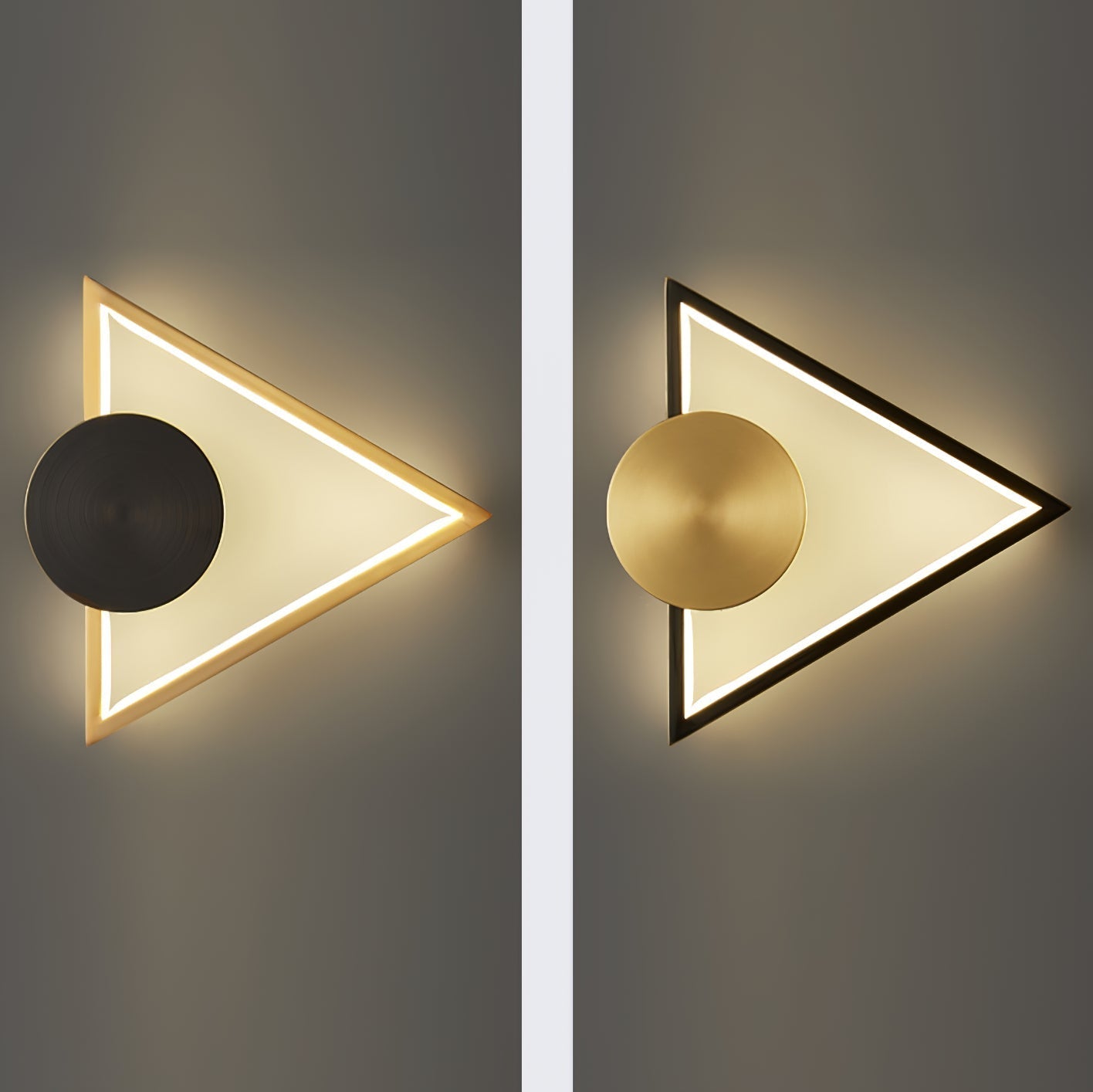 GeoBeam - Væglampe i geometrisk design