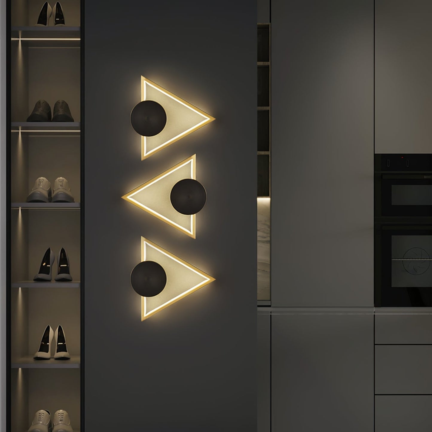 GeoBeam - Væglampe i geometrisk design