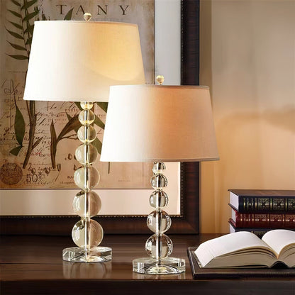 LichtSfeer - Bordlampe med elegant krystalkugleform