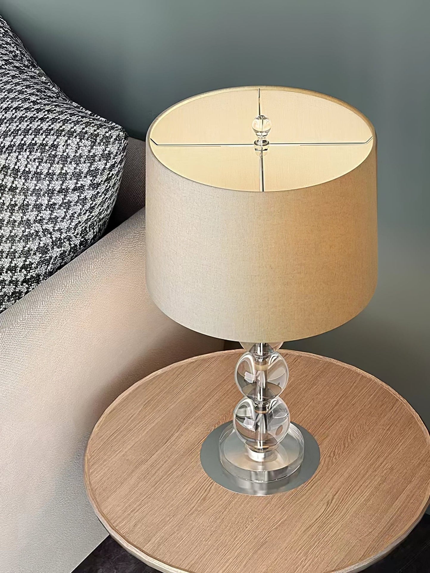 LichtSfeer - Bordlampe med elegant krystalkugleform