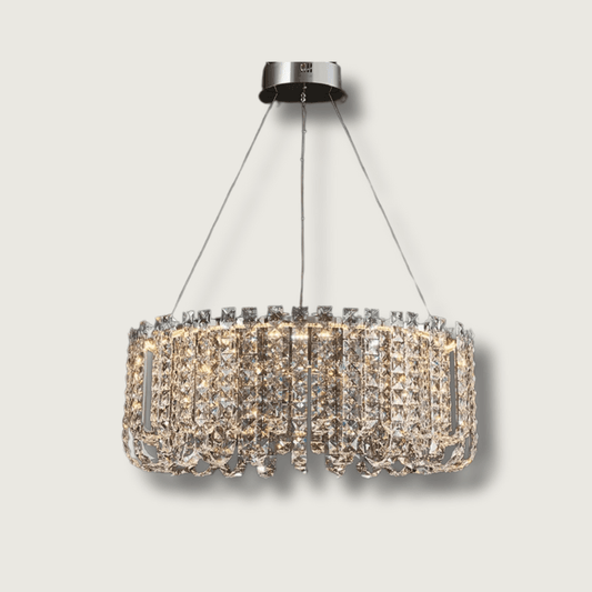 GlitterGlow - Luksuriøs krystall LED-lysekrone