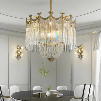 BrightOpal - Elegant Crystal Pendant Light