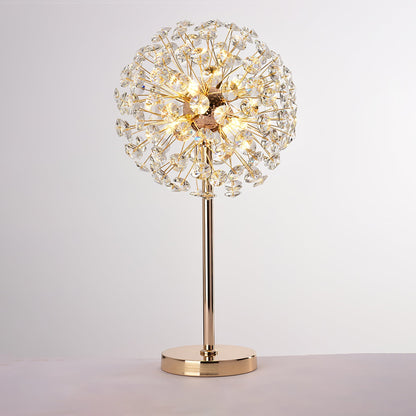 CrystalBloom - Bordlampe inspireret af mælkebøtte