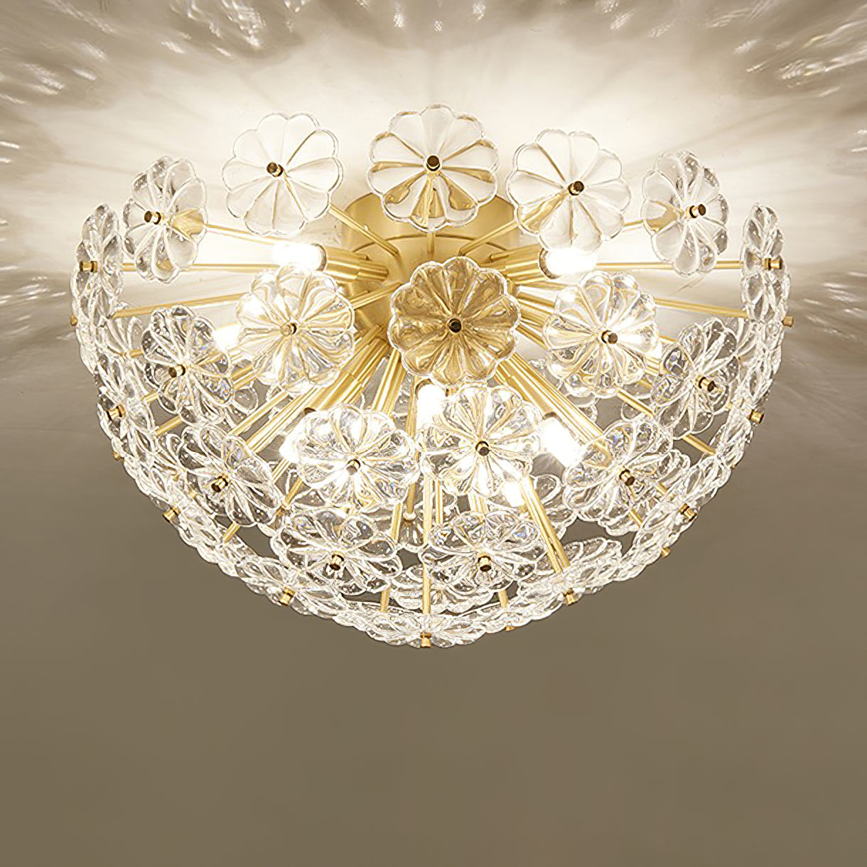 KristalLamina - Plafondlamp met verfijnd ontwerp en prachtige glans