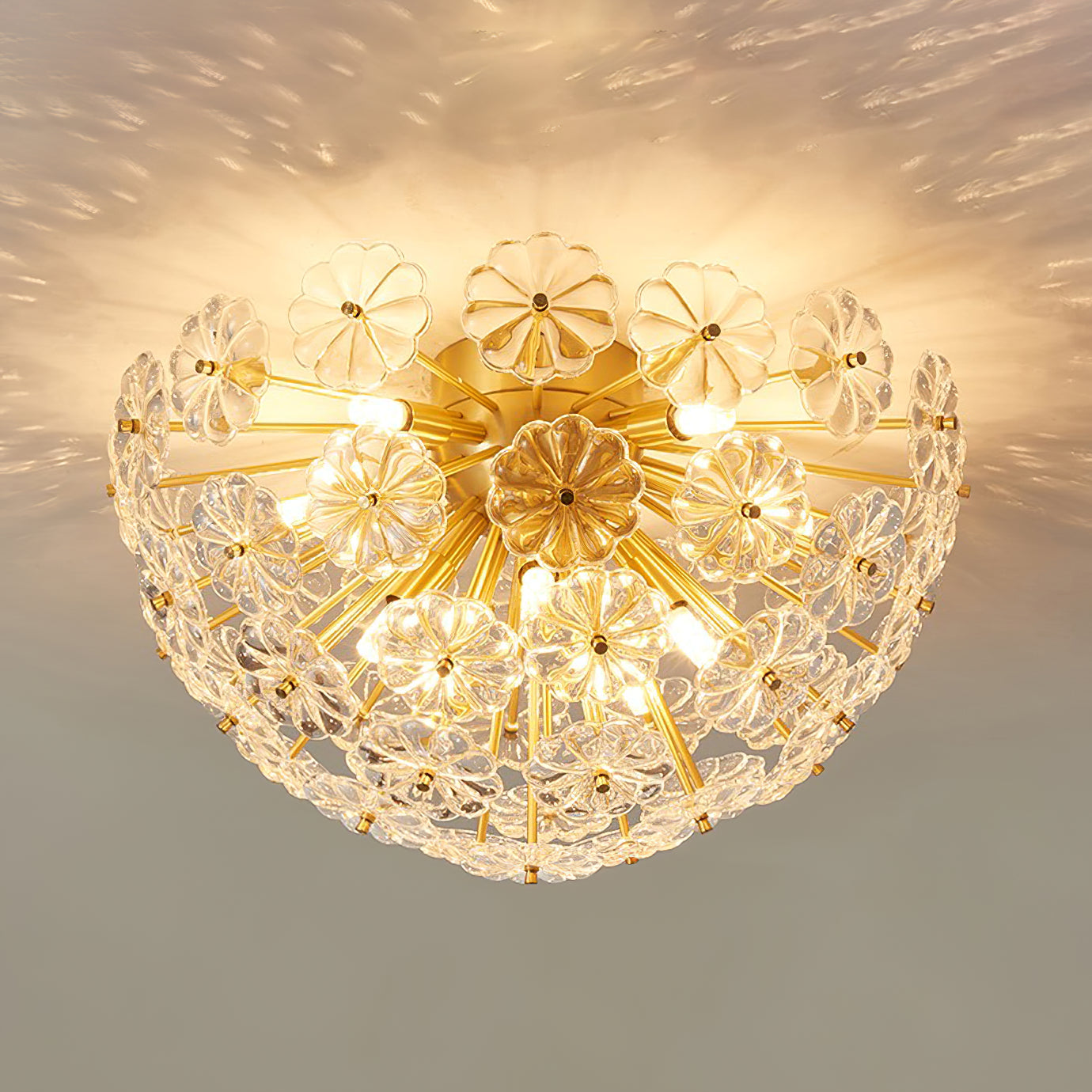 KristalLamina - Plafondlamp met verfijnd ontwerp en prachtige glans