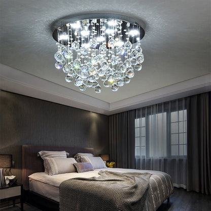 CrystalLume - Luxe Runde LED-Deckenleuchte