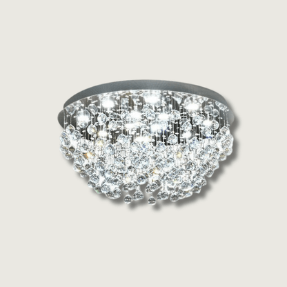 CrystalLume - Luxe Runde LED-Deckenleuchte