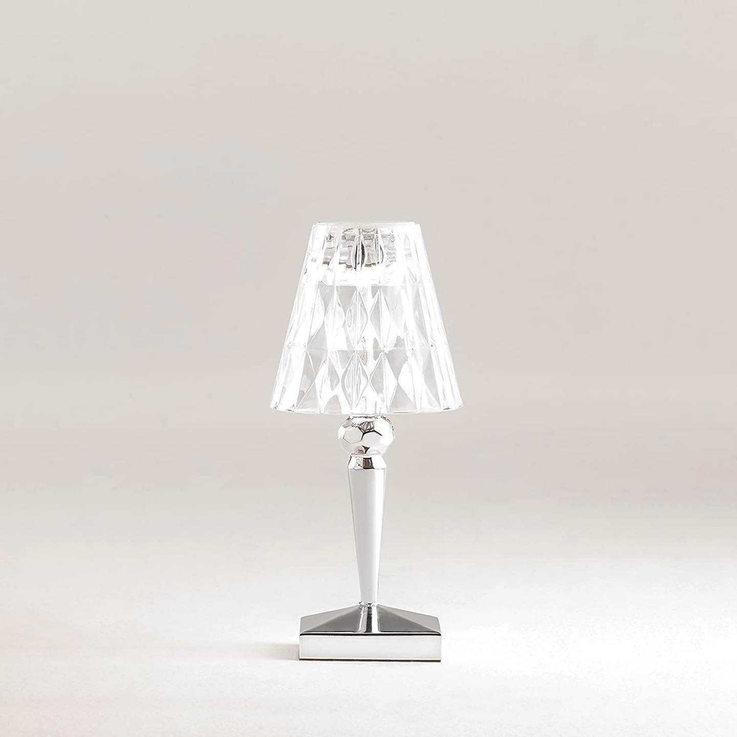 SparkLicht - Lampe de table moderne avec LED et effet glamour